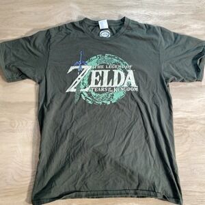 The Legend of‎ Zelda Tears of the Kingdom T-Shirt Men's Medium Nintendo Official